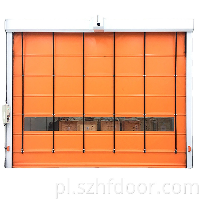 Rigid quick door